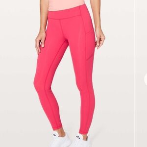 lululemon athletica Pink Leggings